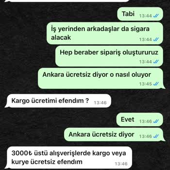 Esigarasanalmarket.com Sipariş Edilen Ürünü Göndermiyor