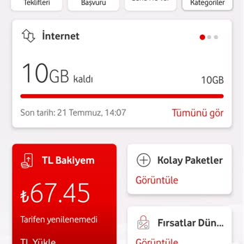 Vodafone Sistem Hatası Yanımda Sistem Aldatmacası