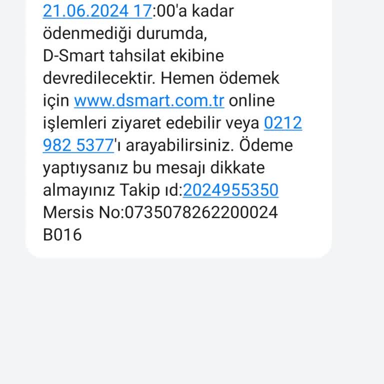 D-Smart Şirketinden Şikayetçiyim