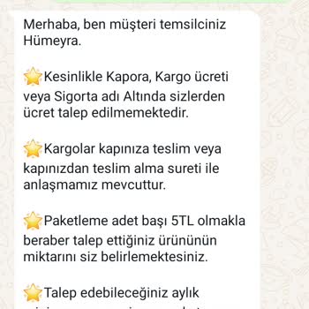 Evde Ekişi Paketleme Önlem Amaçlı Yazıyorum