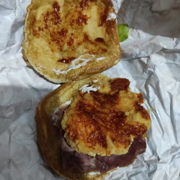 Popeyes Smoky XL Burger Yanlış Tavuk Konulması!