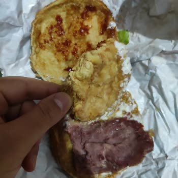 Popeyes Smoky XL Burger Yanlış Tavuk Konulması!