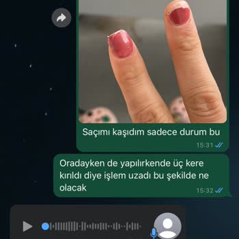 Kehribar Güzellik Salonu (Bursa) Protez Tırnak Skandalı