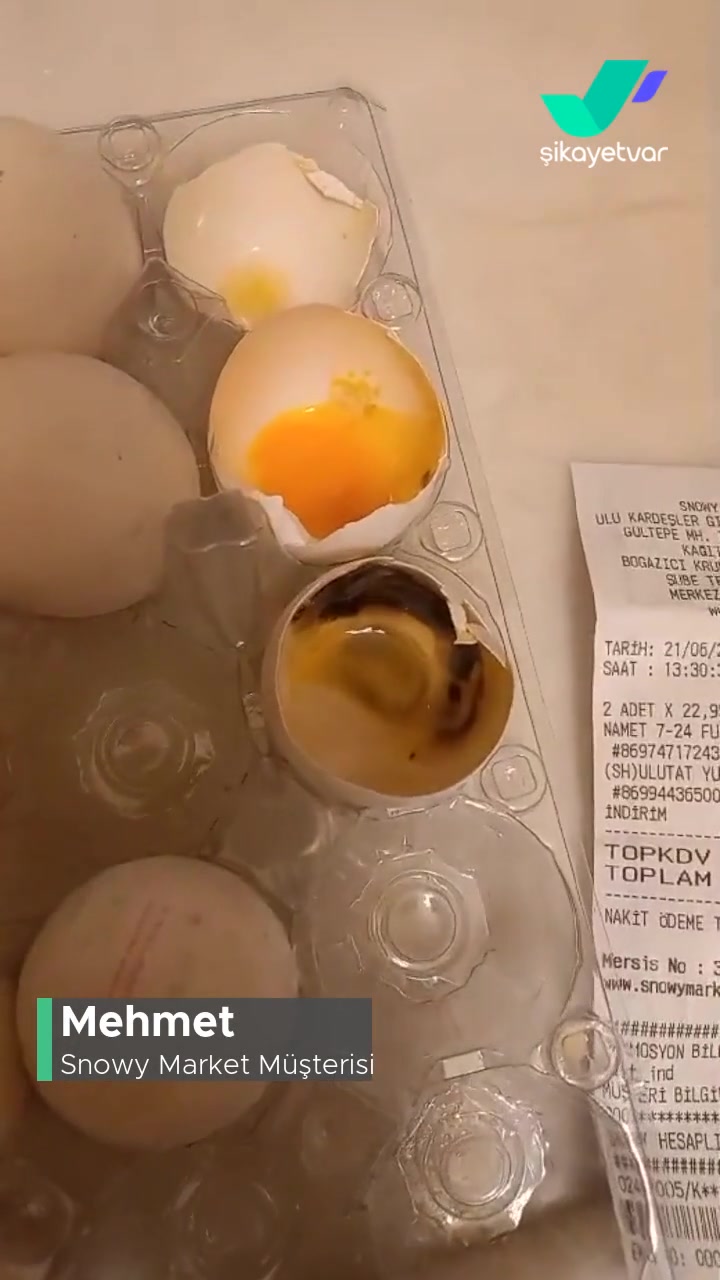 Snowy Market Üzerindeki Kullanma Tarihi Değiştirilmiş Bozuk Yumurta! videonun kapak resmi