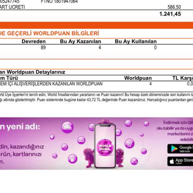 Yapı Kredi Kart Ücreti İade