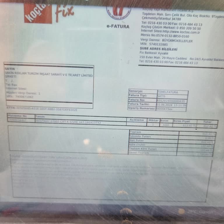 Koçtaş Dan Almış Olduğum Şişme Yatak...