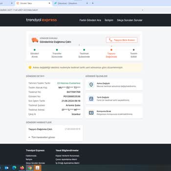 Trendyol Adresime Getirmeyeceklermiş :)