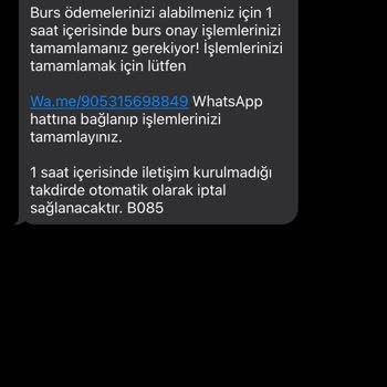 Eğitim Gönüllüleri Vakfı (Burs Başvuru) Yanıltıcı Siteye Verilen Kişisel Bilgiler Ve Güvenlik Endişesi