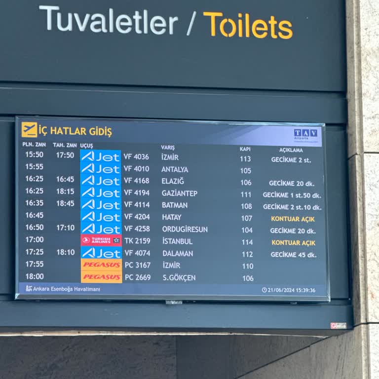 Ajet Firmasının Sürekli Rötar Göstermesi Ve Mağdur Edilmemiz