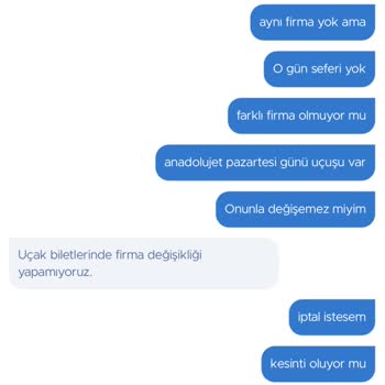 Obilet Bilet İptal Değişimi Usulsüz Yaklaşım