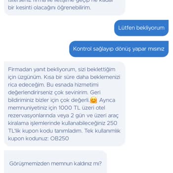 Obilet Bilet İptal Değişimi Usulsüz Yaklaşım