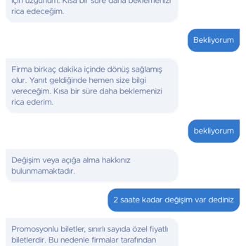 Obilet Bilet İptal Değişimi Usulsüz Yaklaşım