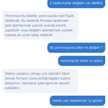 Obilet Bilet İptal Değişimi Usulsüz Yaklaşım