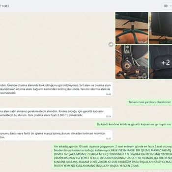 Ofisel Xprime Koltuk Kendi Kendine Yamuluyor