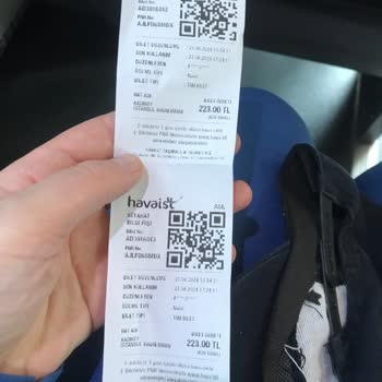 Havaist 0-6 Yaş Çocuk Ücreti Alıyor