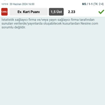 Nesine Tutan Kuponumu İade Etti