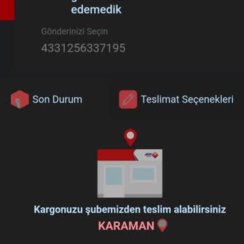 Aras Kargo Adresimize Paketi Getirmiyor