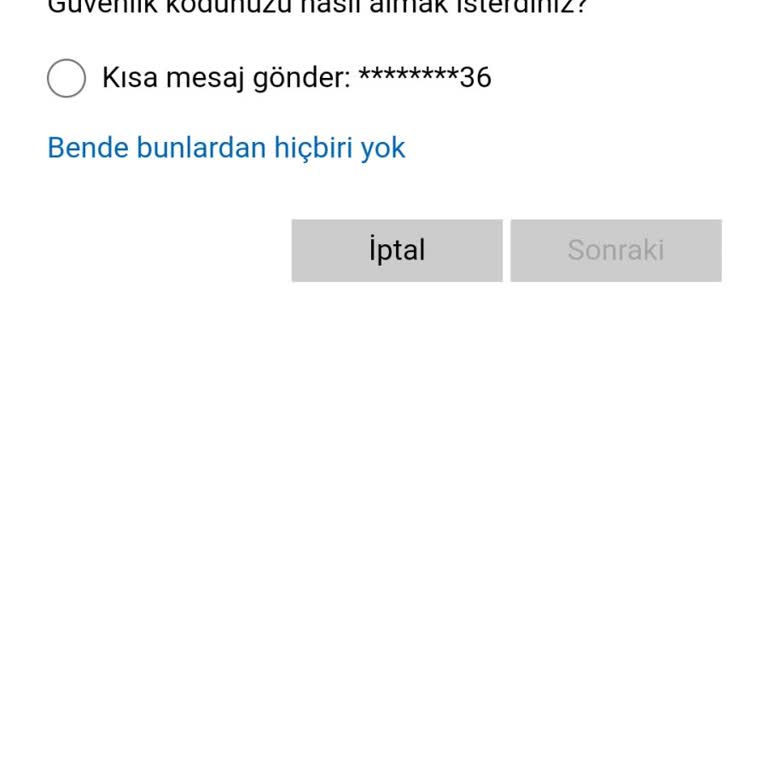 Microsoft E-POSTA Kurtarma Desteği