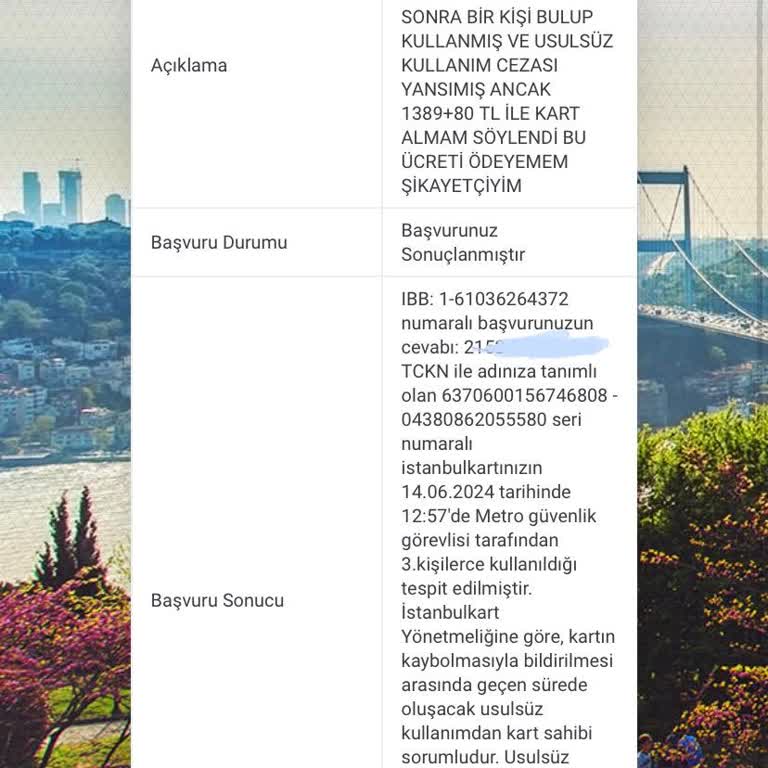 İstanbulkart Cezası Kaldırılsın