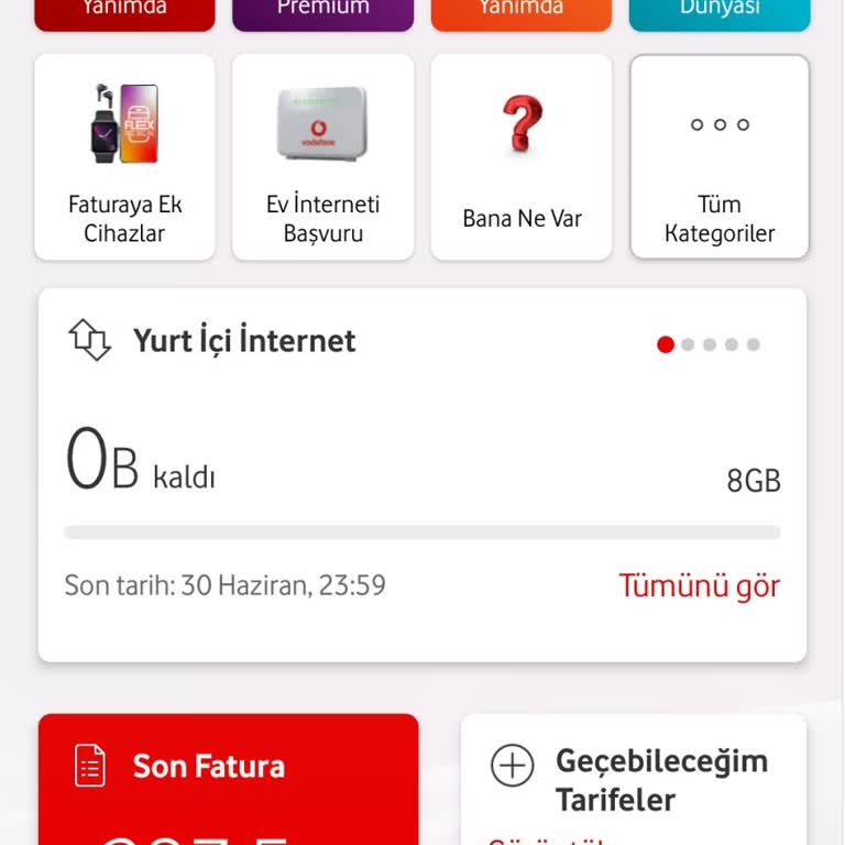 Vodafone Hattım Kendiliğinden Aşım Oldu