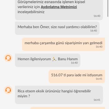 Trendyolgo 516,07 TL Paramı Vermedi. Ürünler Nerede Yok! Gönderilmedi.