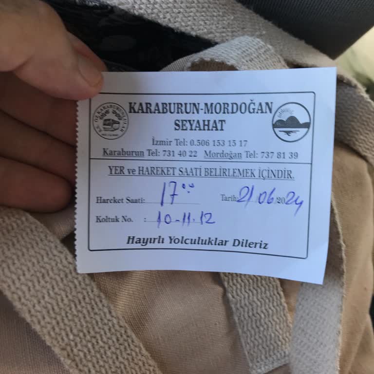 Karaburun Seyahat Bilet Satışında Yaşanan Sorunlar Ve İade Problemleri