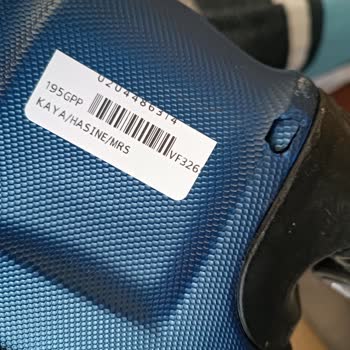 AJet (Anadolu Jet) Valizimin Hasar Görmesi