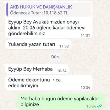 Yapı Kredi Bankası Hukuk Bürosu Borç İşlemleri Şikayeti