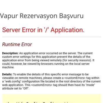 Kocaeli Belediyesi Ada Turu Rezervasyon Yapılamıyor
