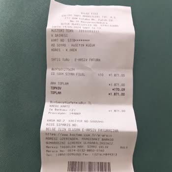 Koçtaş'tan Aldığım Hatalı Ürün