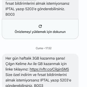 Vodafone'dan Gelen SMS İle Faturama Ekstra Ücret Yansıtıldı!