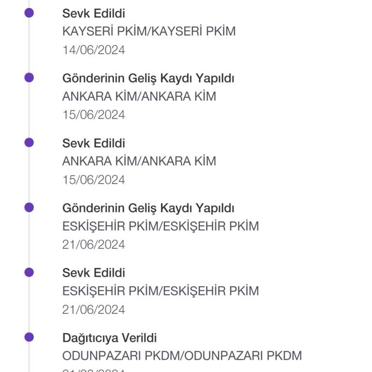PTT Kargo Kargom Elime Ulaşmadı