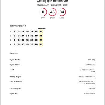 Milli Piyangoda Hile