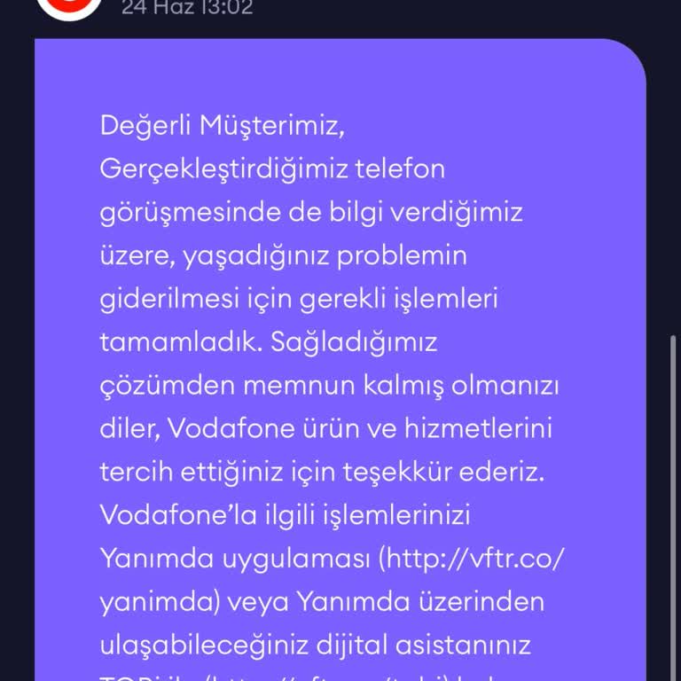 Vodafone Rezerve Edilen Numarayı Alamıyorum