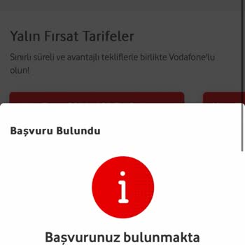 Vodafone Rezerve Edilen Numarayı Alamıyorum