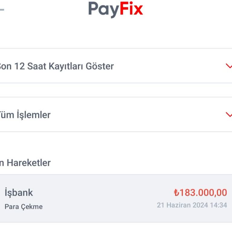 Payfix Para Çekme Frauda Takılma