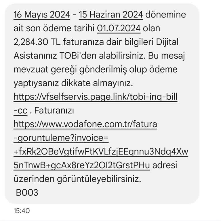 Vodafone Dan Ayrılma Cezası