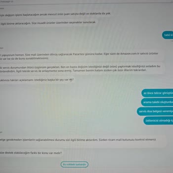 Amazon.tr İthalatçısının Sattığı Ürüne Teknik Destek Verememesi
