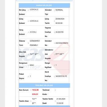 Aras Kargo Aydınlı Tuzla Şubesi