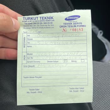 Samsung Elektrikli Süpürge Şikayeti