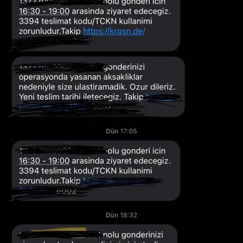 Kargom Sende Ürünleri Teslim Etmiyor