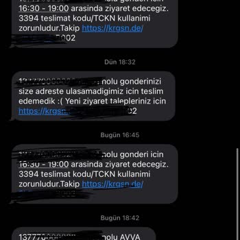 Kargom Sende Ürünleri Teslim Etmiyor