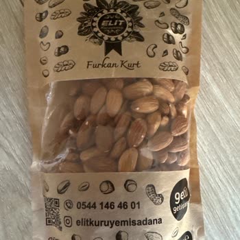 Elit Kuruyemiş (Adana) Kelebekli Kurtlu, Bozuk Badem