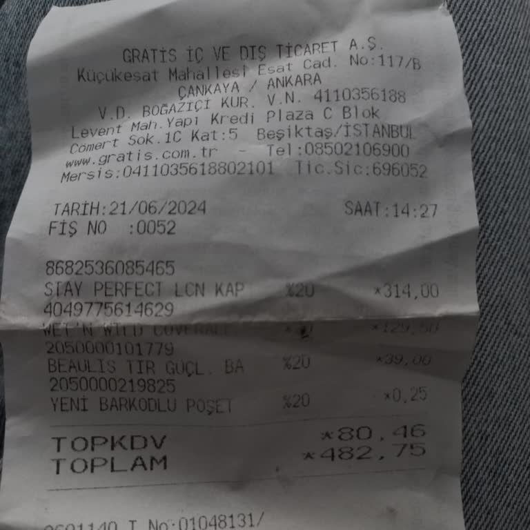 Gratis Etikette Farklı Fiyat Yazması