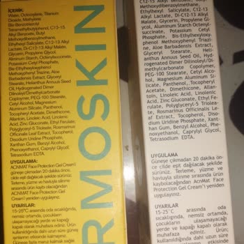 Yenilenmiş Dermoskin Acne Mat Güneş Kremi