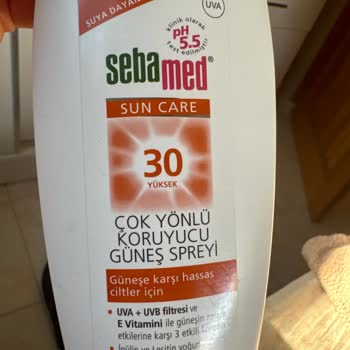 Sebamed Sun Care Koruyucu Güneş Spreyi Ve After Sun Ürün Şikayeti