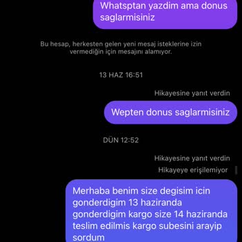 Qufra Official Ürün Değişim Ve İade Sorunu