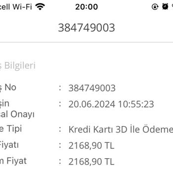 ÇiçekSepeti Siparişimi İptal Edemiyorum