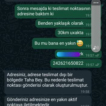 Sendeo Kargo 31.2km Uzaklıkta Ki Teslimat Noktasına Teslimat