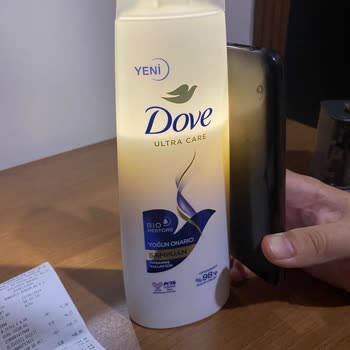 Dove Şampuanın Yarısı Boş